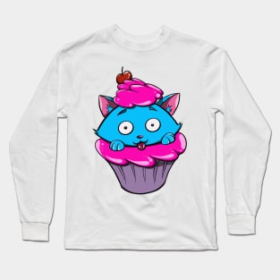 Cupcake Kitty Long Sleeve T-Shirt